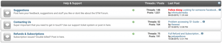 There's help and support available on the STM Forum