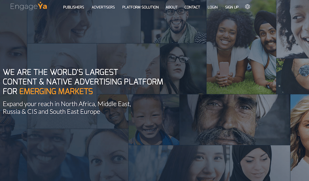 EngageYa native advertising platform