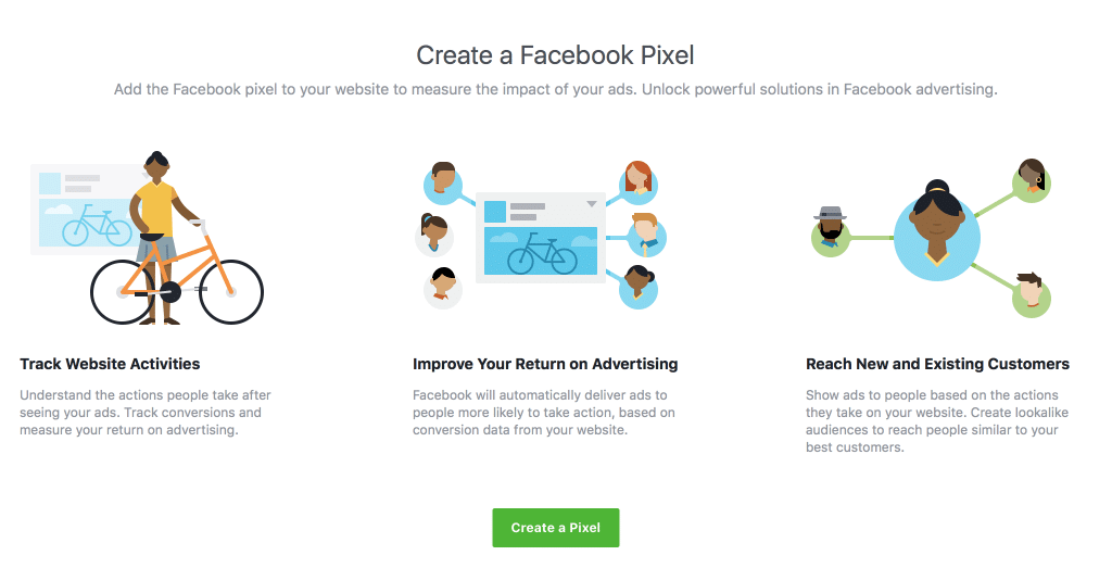 Create a Facebook Pixel