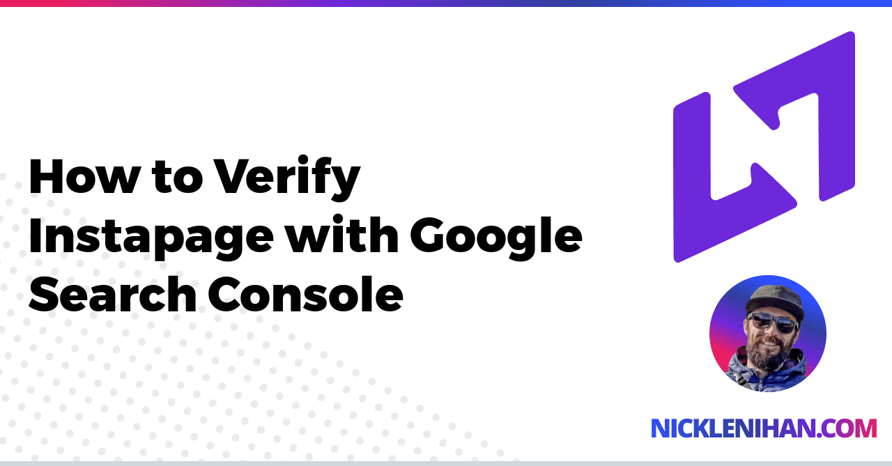 How to Verify Instapage with Google Search Console